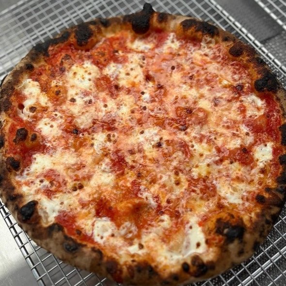 PieZ wood-fired cheese pizza